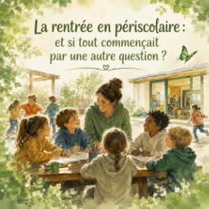 Illustration périscolaire rentrée